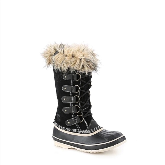 Sorel Shoes - 🎉HP🎉Sorel Joan of Arctic Boots❄️Black/Stone SZ 6